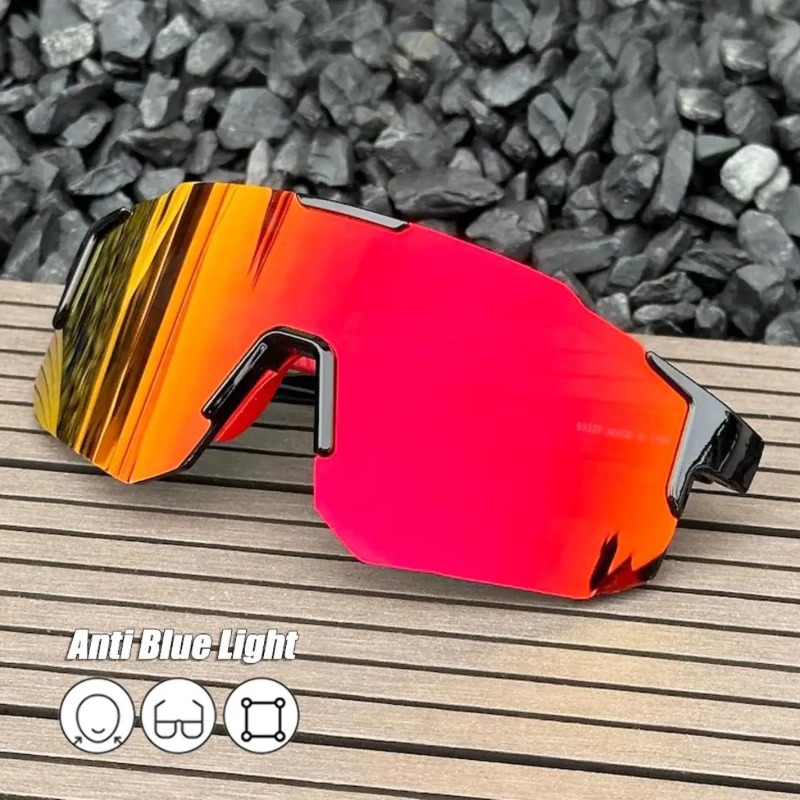Sunglasses Oversized Square - 사각형 사이클링 선글라스 대형 프레임 쉐이드