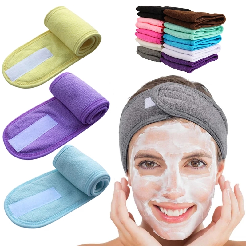Women'S Vanity Accessories - 여성용 조정 가능한 넓은 머리띠, 요가