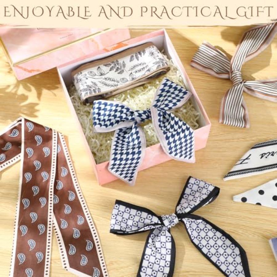Chicingyou 10개입 여성용 헤어 스카프, 핸드 - Women'S Accessories Purse 리뷰 및 가격