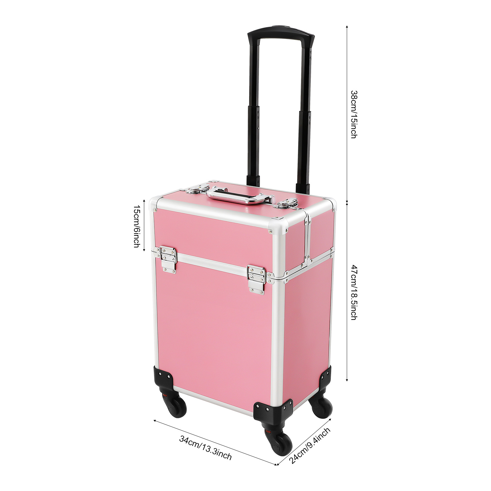 롤링 메이크업 트레인 케이스 화장품 트롤리 (열쇠 포함 - Women Accessories Organizer 리뷰 및 가격