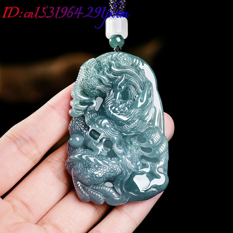 천연 버마산 경옥 드래곤 펜던트 목걸이 럭셔리 주얼리  - Women Accessories Gift 리뷰 및 가격