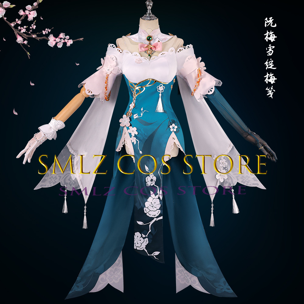 게임 스노우블룸즈 온 레터 루안 메이 코스프레 애니메이 - Women Accessories Set 리뷰 및 가격