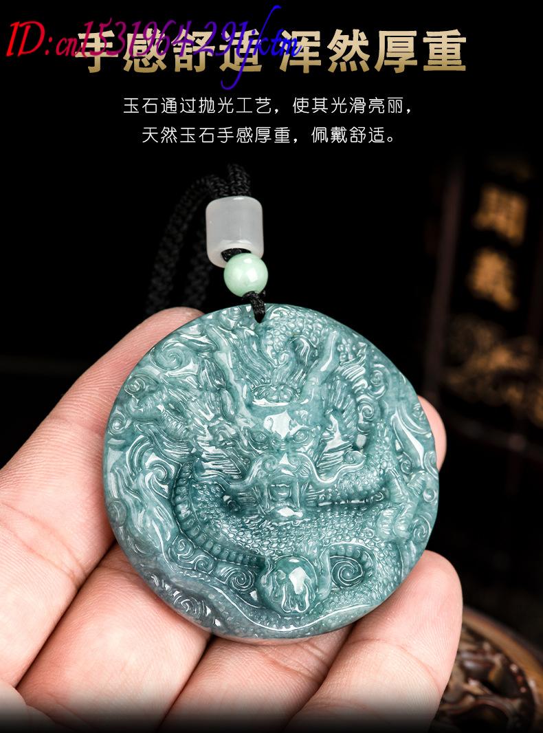 버마산 경옥 드래곤 펜던트 목걸이 여성용 선물 패션 액 - Women Accessories Gift 리뷰 및 가격