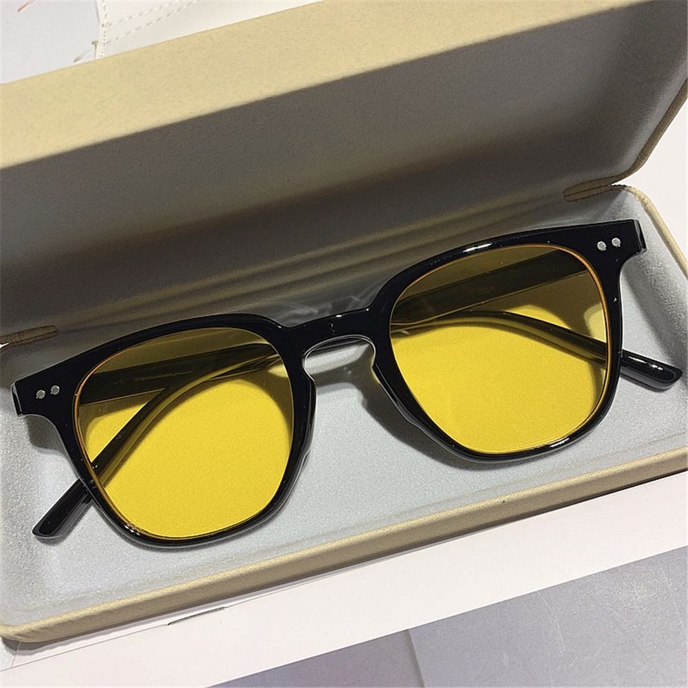 UV400 블랙 선글라스 남성용 빈티지 오버사이즈 선글 - Sunglasses Oversized Square 리뷰 및 가격