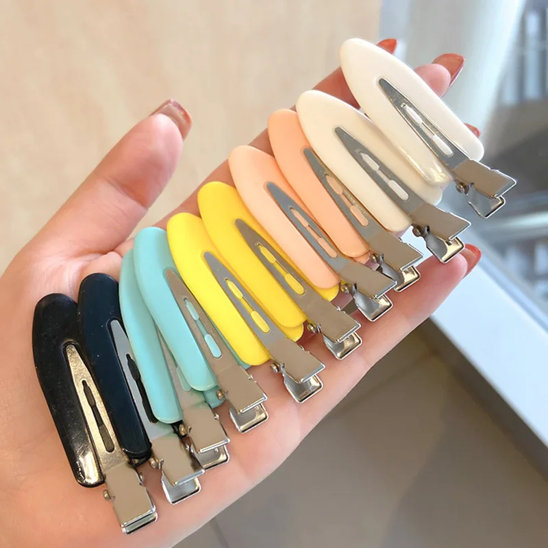 4개입 덕빌 클립 노 벤드 심리스 헤어웨어 캔디 컬러  - Women Accessories Online 리뷰 및 가격