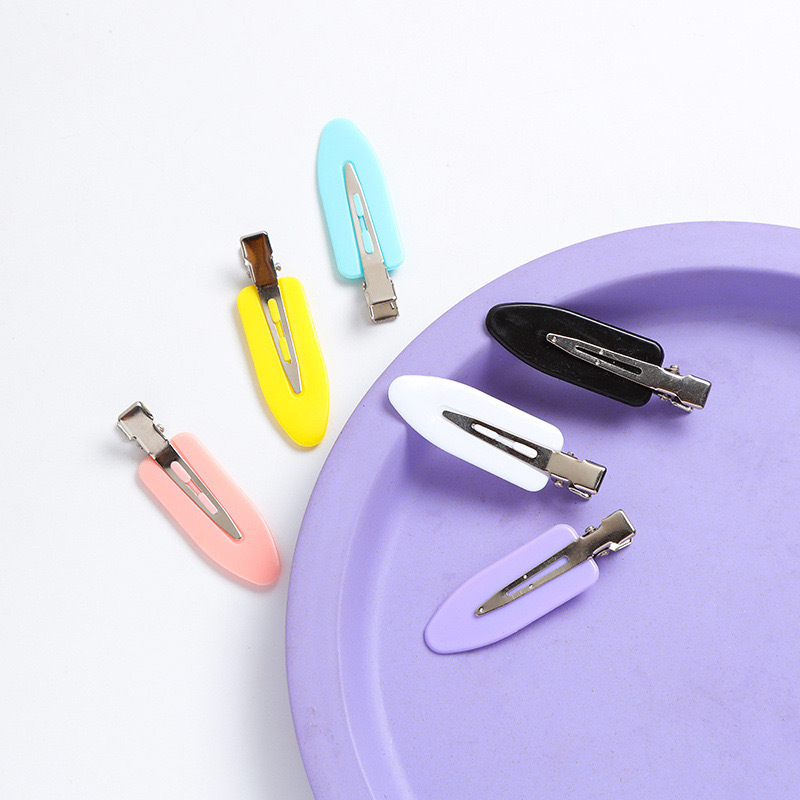 4개입 덕빌 클립 노 벤드 심리스 헤어웨어 캔디 컬러  - Women Accessories Online 리뷰 및 가격