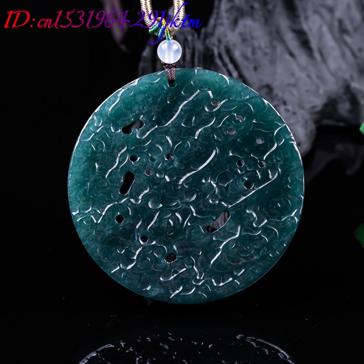 버마산 경옥 드래곤 펜던트 원석 진짜 옥 여성용 선물  - Women Accessories Gift 리뷰 및 가격