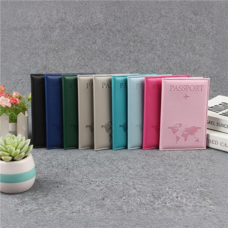 PU 가죽 여권 홀더 남성 여성을위한 스크래치 방지 문 - Women Accessories Online 리뷰 및 가격