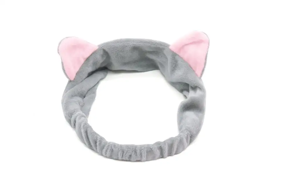 여러 스타일 여자를위한 귀여운 탄성 고양이 귀 머리띠  - Women Accessories Online 리뷰 및 가격