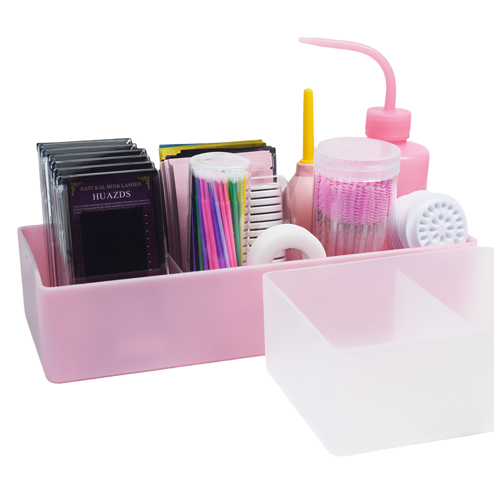 속눈썹 연장 도구 주최자를위한 가짜 속눈썹 보관 상자  - Women'S Vanity Accessories 리뷰 및 가격