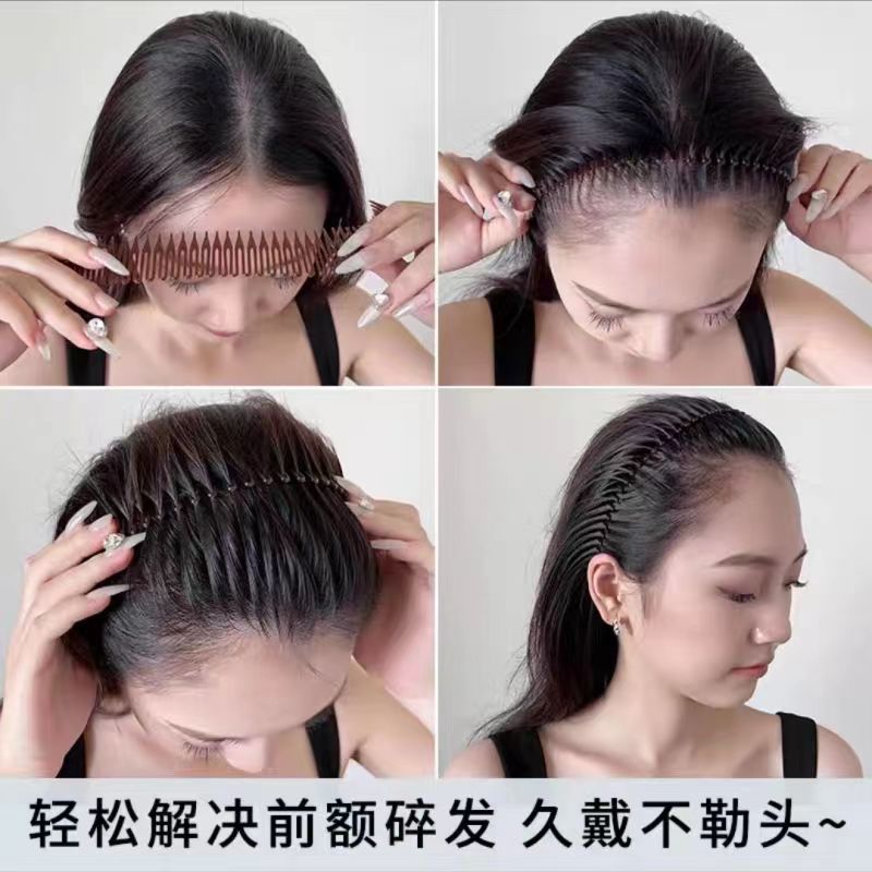 플라스틱 전체 원형 스트레치 유연한 빗 여자 여자 치아 - Women Accessories Online 리뷰 및 가격