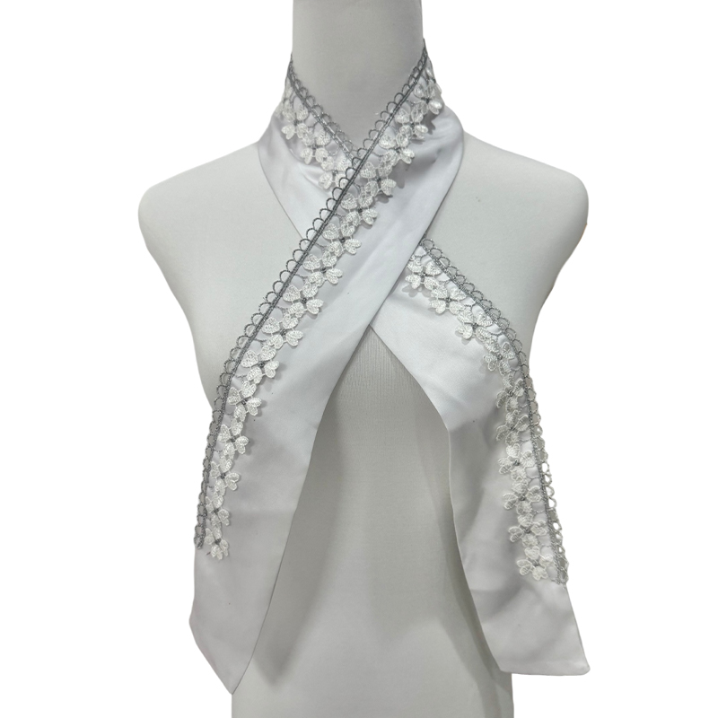 일본 레이스 자수 러플 가짜 하프 칼라 주우 에리 액세 - Women'S Kimono Accessories 리뷰 및 가격