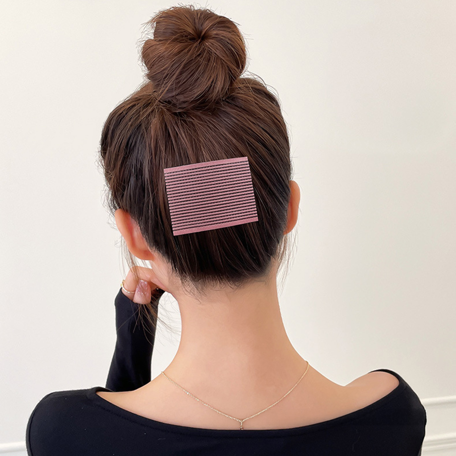 10Pcs 솔리드 컬러 Bangs 매직 페이스트 포스트 - Women Accessories Online 리뷰 및 가격
