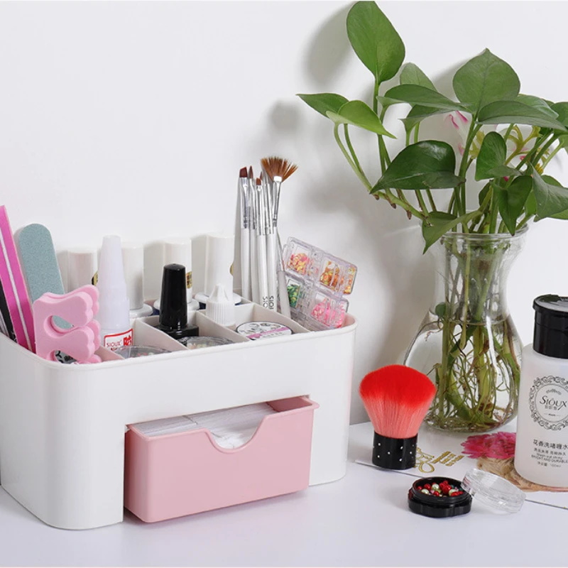 네일 아트 주최자 데스크탑 서랍 화장품 보관 상자 메이 - Women Accessories Organizer 리뷰 및 가격