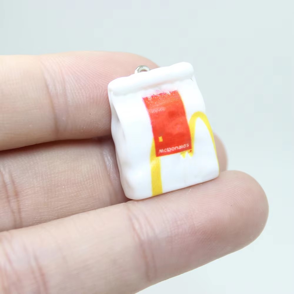 8 개/몫 수지 시뮬레이션 3D 밀가루 자루 귀걸이 팔 - Resin Bangle Bracelet 리뷰 및 가격