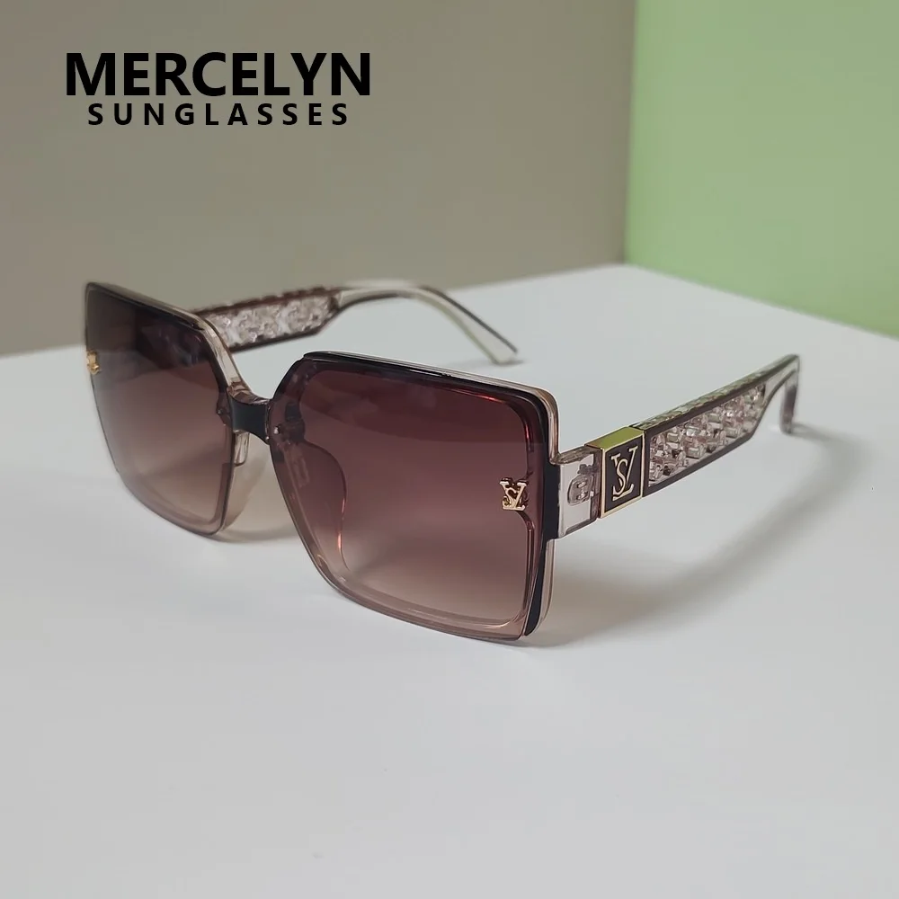 여성과 남성을위한 럭셔리 세련된 브랜드 선글라스 특대  - Sunglasses Oversized Square 리뷰 및 가격