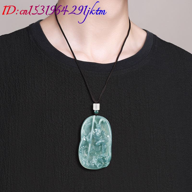 버마산 경옥 원숭이 왕 펜던트 목걸이 빈티지 럭셔리 여 - Women Accessories Gift 리뷰 및 가격