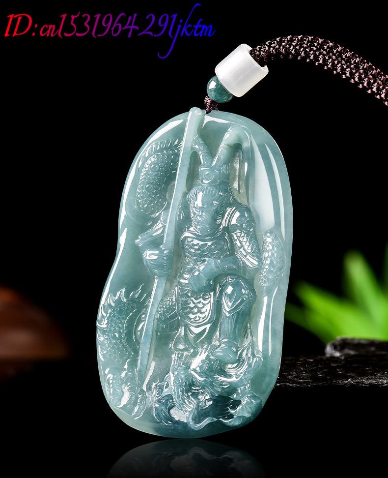 버마산 경옥 원숭이 왕 펜던트 목걸이 빈티지 럭셔리 여 - Women Accessories Gift 리뷰 및 가격